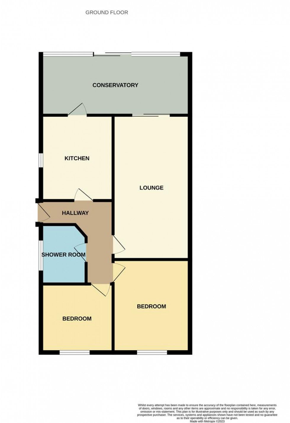 Floorplan for Laynes Road, Hucclecote, Gloucester
