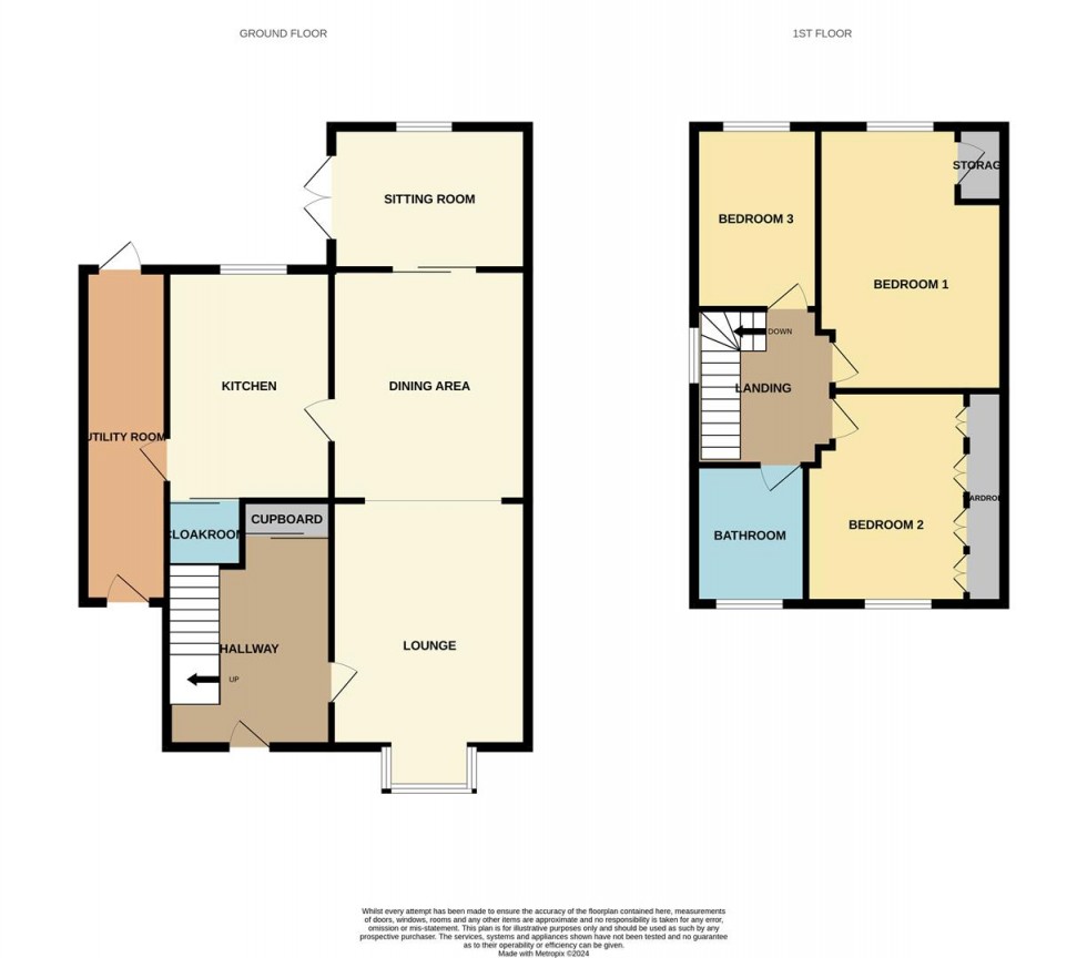 Floorplan for Calton Road, Linden, Gloucester