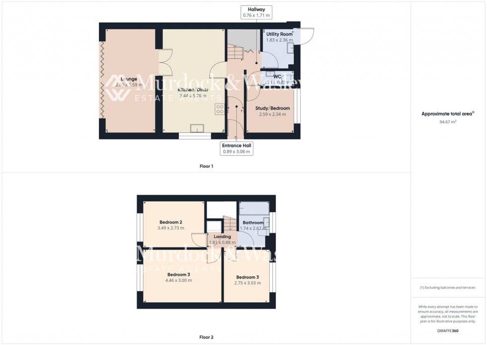 Floorplan for Kinmoor, Abbeydale, Gloucester