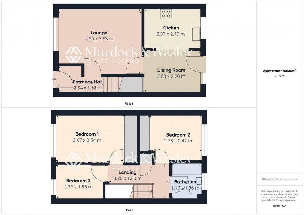 Floorplan for Miller Close, Longlevens, Gloucester