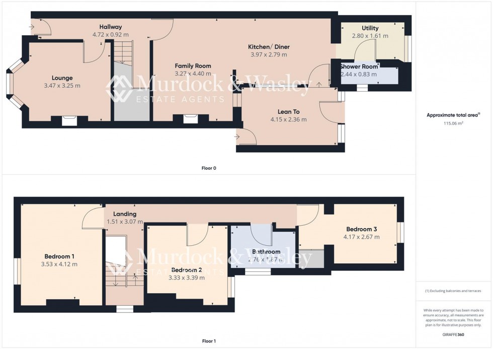 Floorplan for Tweenbrook Avenue, Gloucester