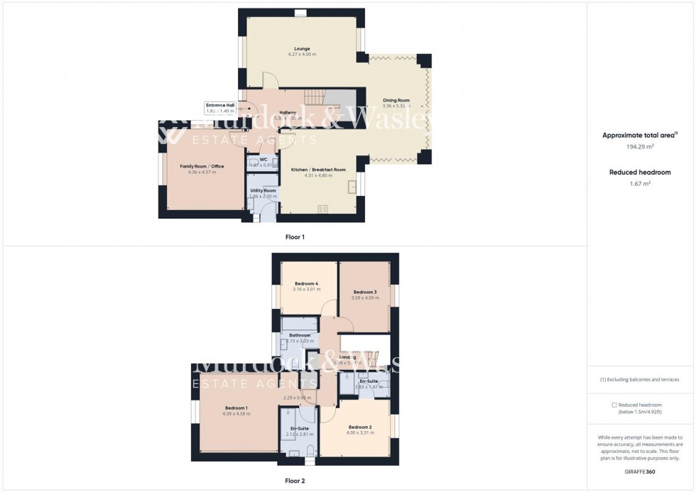 Floorplan for Birch Drive, Norton, Gloucester