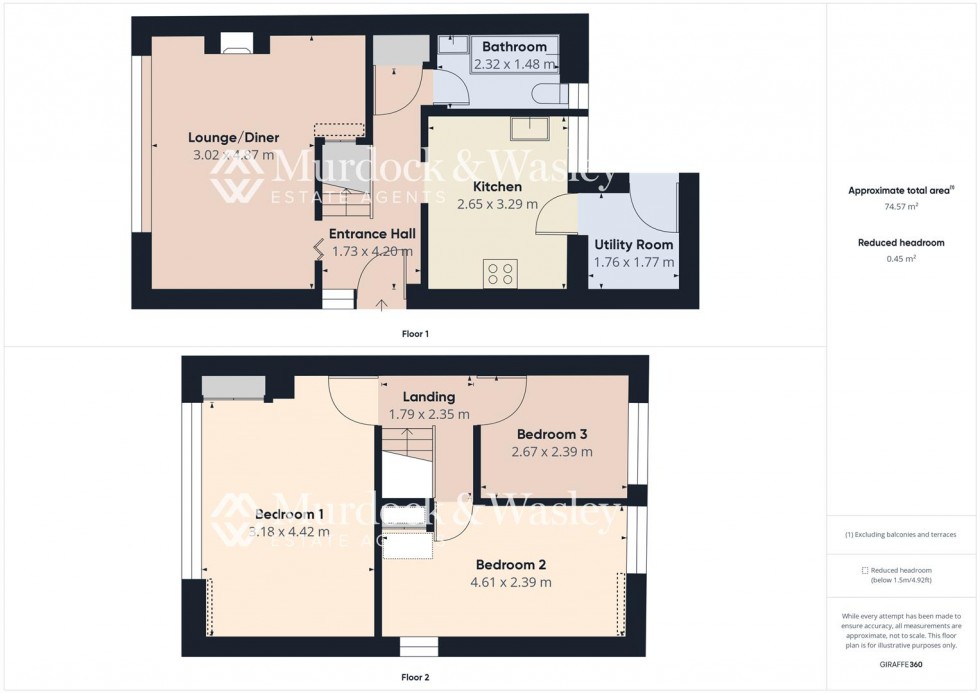 Floorplan for Mayfield Drive, Hucclecote, Gloucester