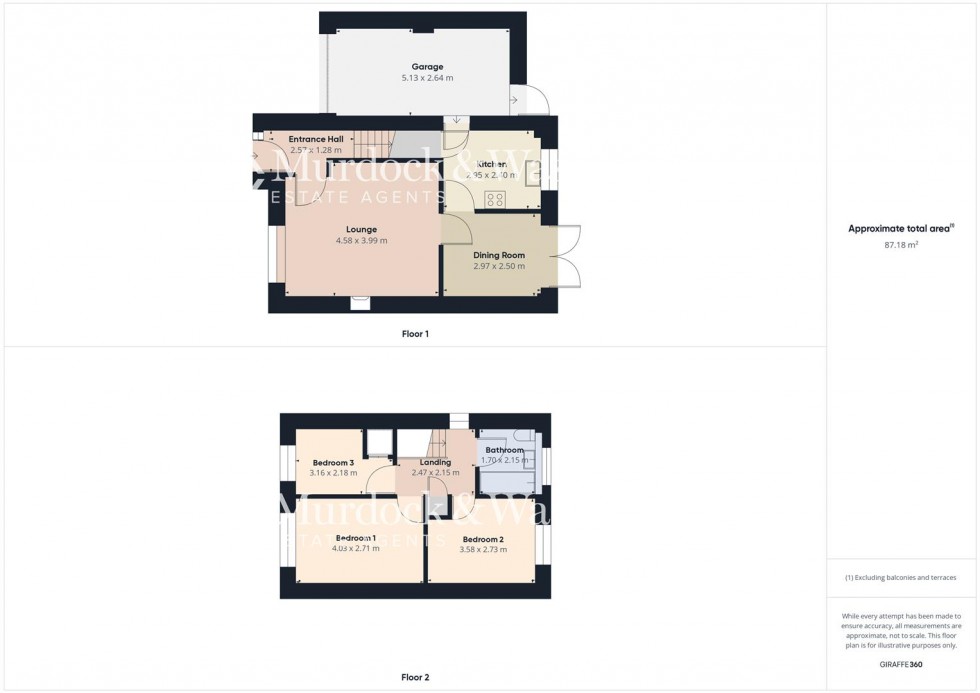 Floorplan for Armada Close, Churchdown, Gloucester