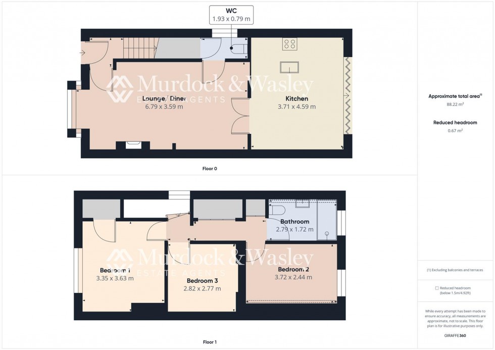 Floorplan for Collingbourne Road, Gloucester