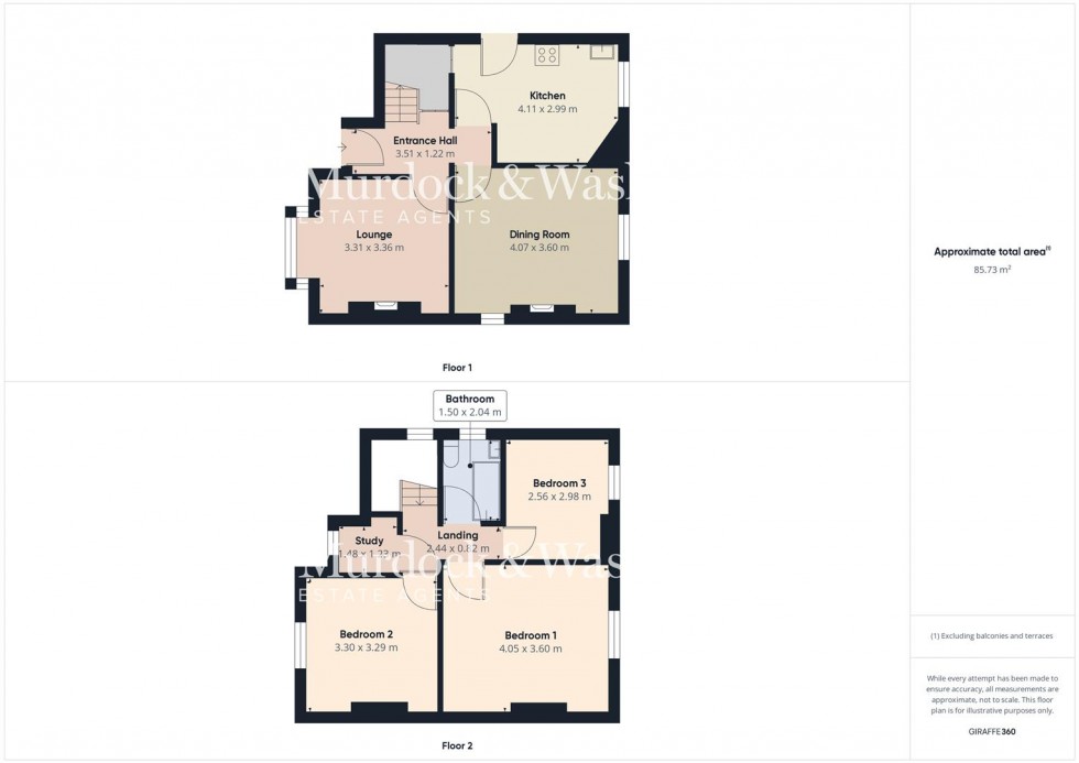 Floorplan for Green Lane, Hucclecote, Gloucester