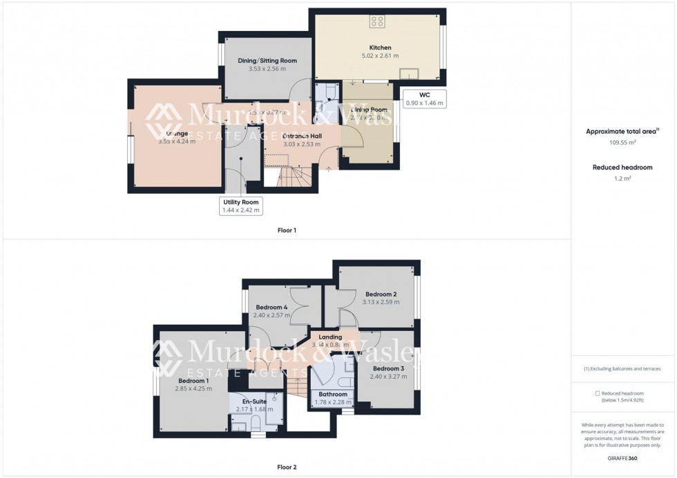 Floorplan for Hillview Cottages, Fox Elms Road, Tuffley, Gloucester