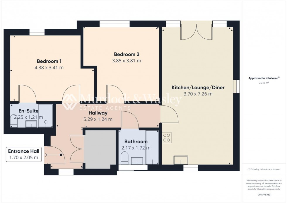 Floorplan for Burrows Close, Gloucester