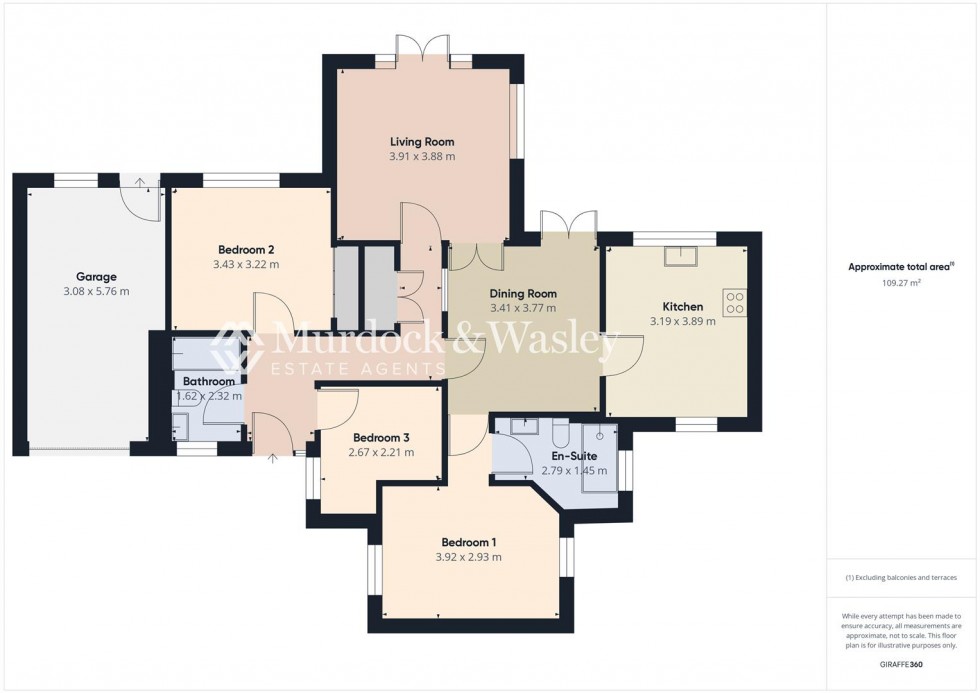 Floorplan for Rance Pitch, Upton St. Leonards, Gloucester