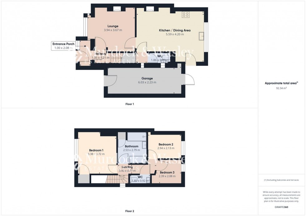 Floorplan for Rydal Road, Longlevens, Gloucester