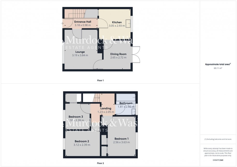 Floorplan for Elmleaze, Gloucester