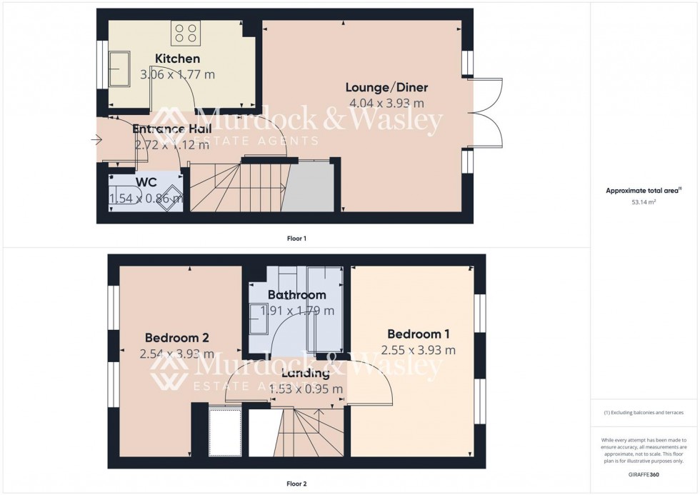 Floorplan for Peregrine Road, Brockworth, Gloucester