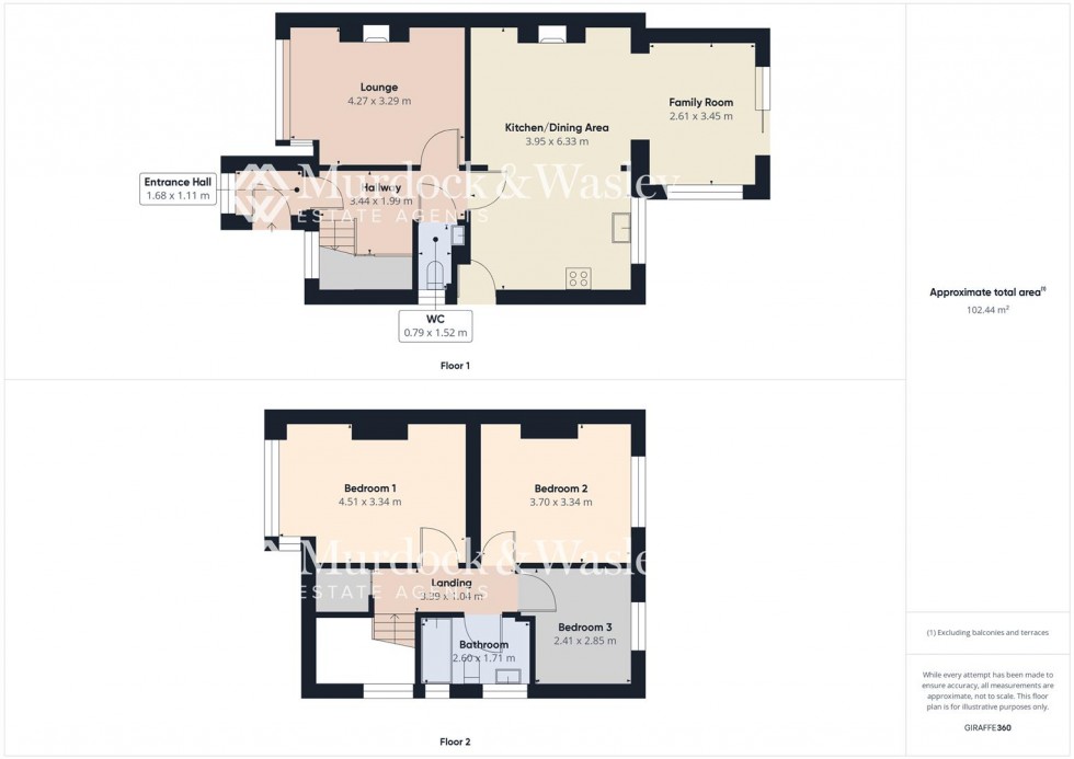 Floorplan for Colebridge Avenue, Longlevens, Gloucester