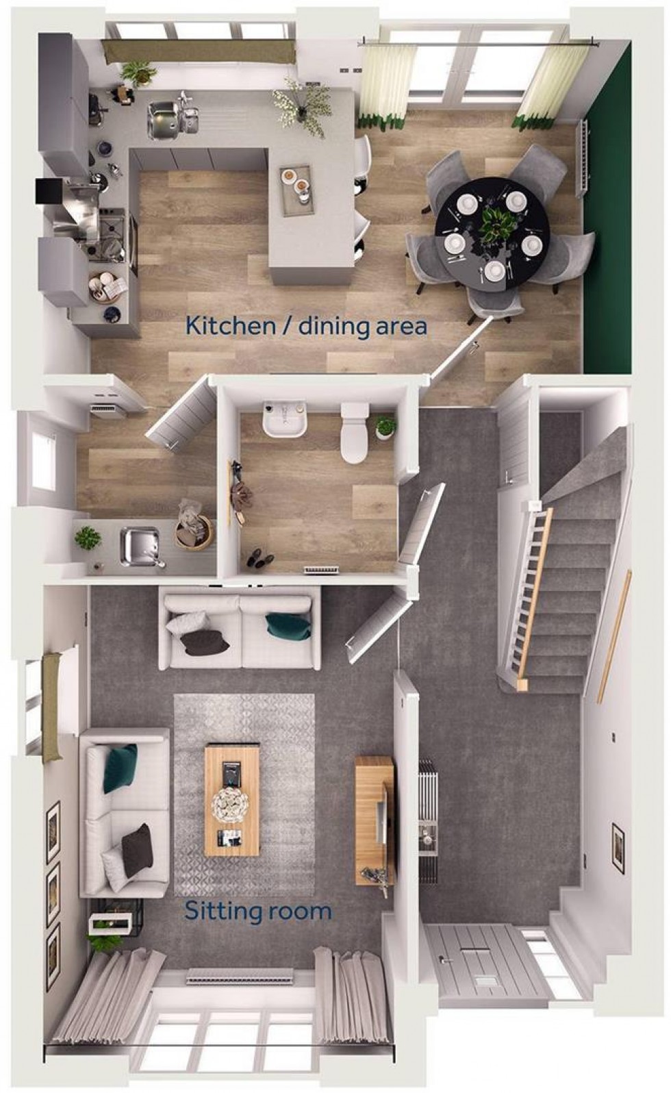 Floorplan for Leighton Close, Twigworth, Gloucester