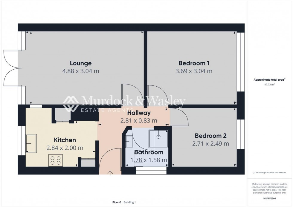 Floorplan for Laynes Road, Hucclecote, Gloucester