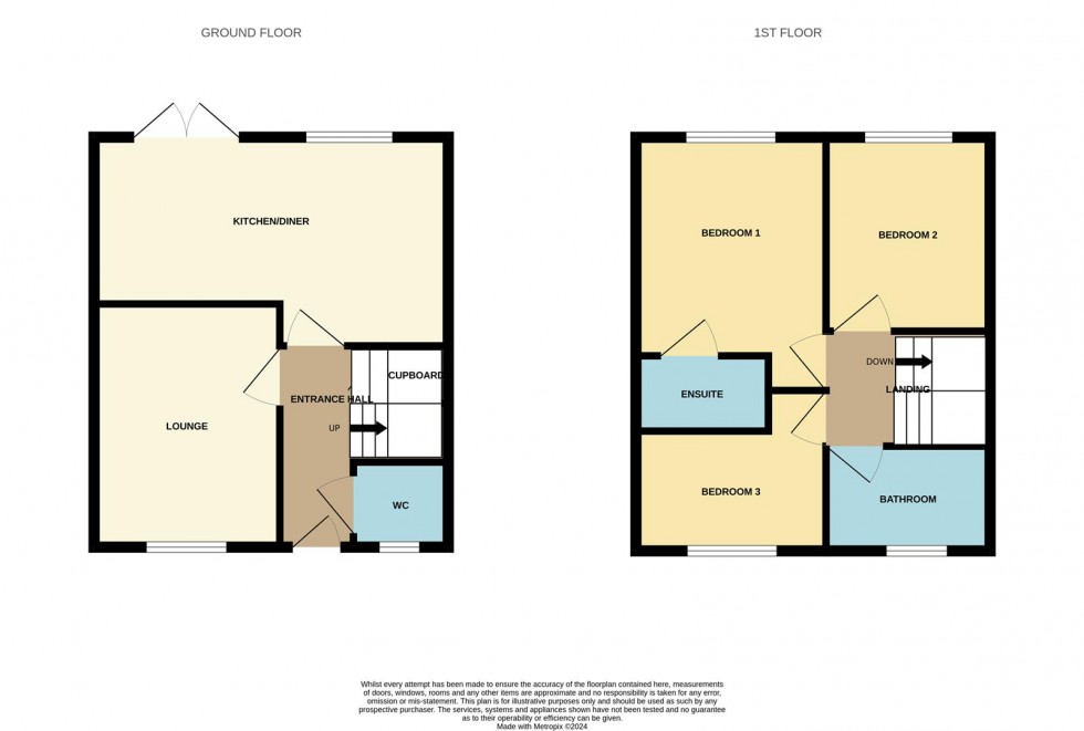 Floorplan for Boughton Way, Gloucester