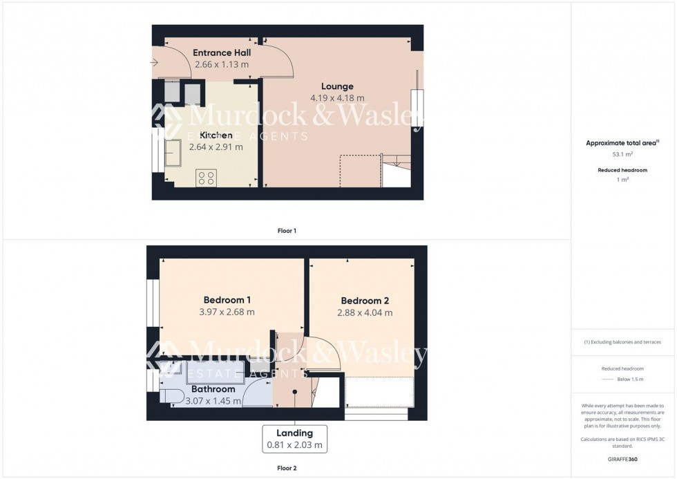 Floorplan for Beaumont Road, Longlevens, Gloucester