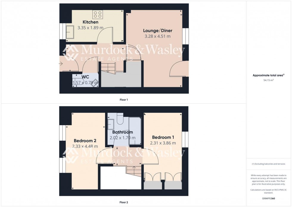 Floorplan for Arlington Road, Brockworth, Gloucester