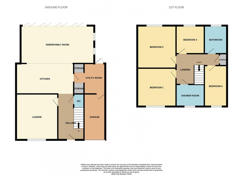 Floorplan for Melville Road, Churchdown, Gloucester