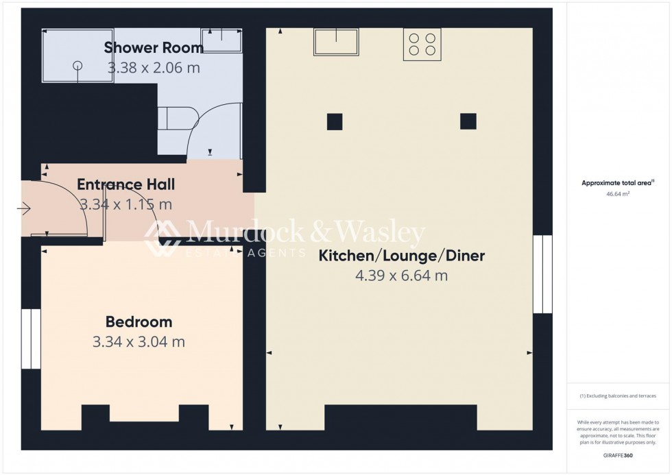 Floorplan for Brunswick Square, Gloucester