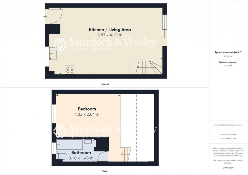 Floorplan for Hazel Close, Longlevens, Gloucester