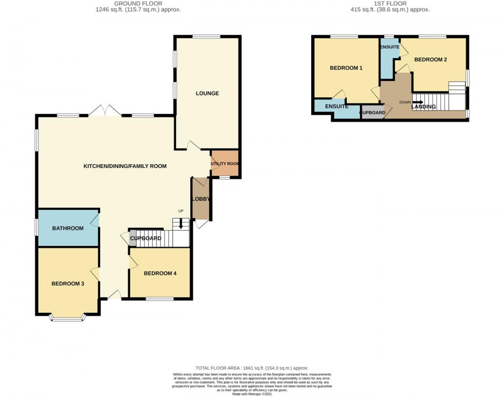 Floorplan for Pirton Lane, Churchdown, Gloucester