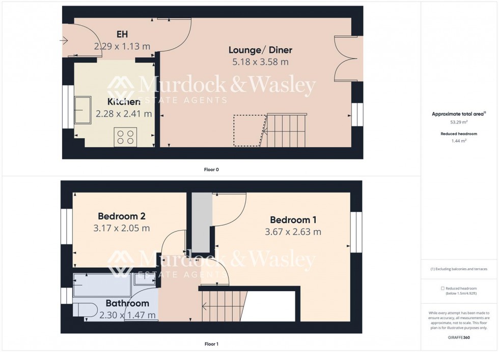 Floorplan for Whitebeam Close, Gloucester