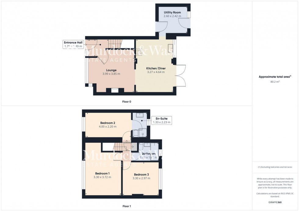 Floorplan for Beechcroft Road, Longlevens, Gloucester