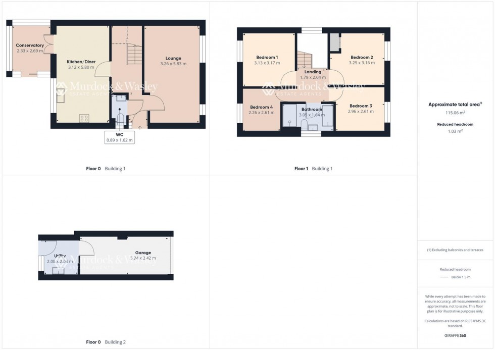 Floorplan for Poppy Field, Highnam, Gloucester