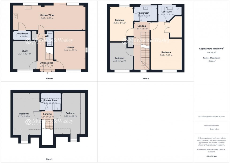 Floorplan for Reservoir Road, Gloucester