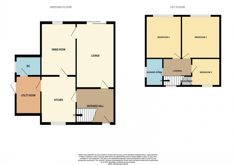 Floorplan for Meadowleaze, Longlevens, Gloucester