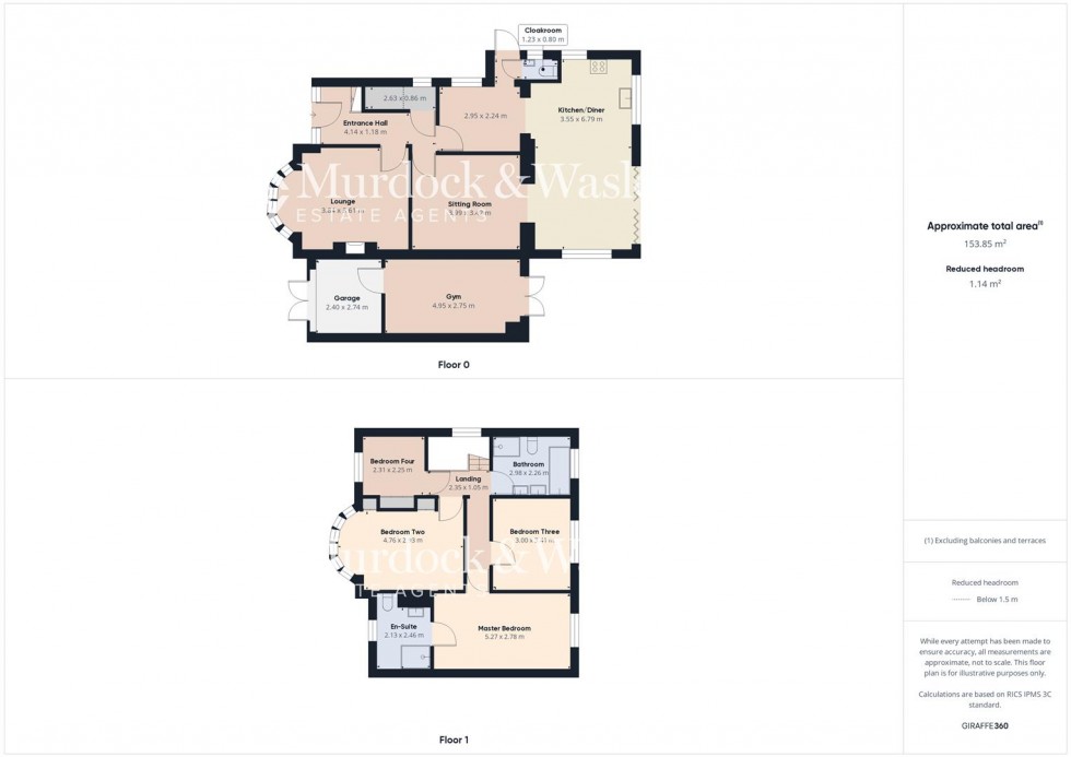 Floorplan for Estcourt Road, Gloucester