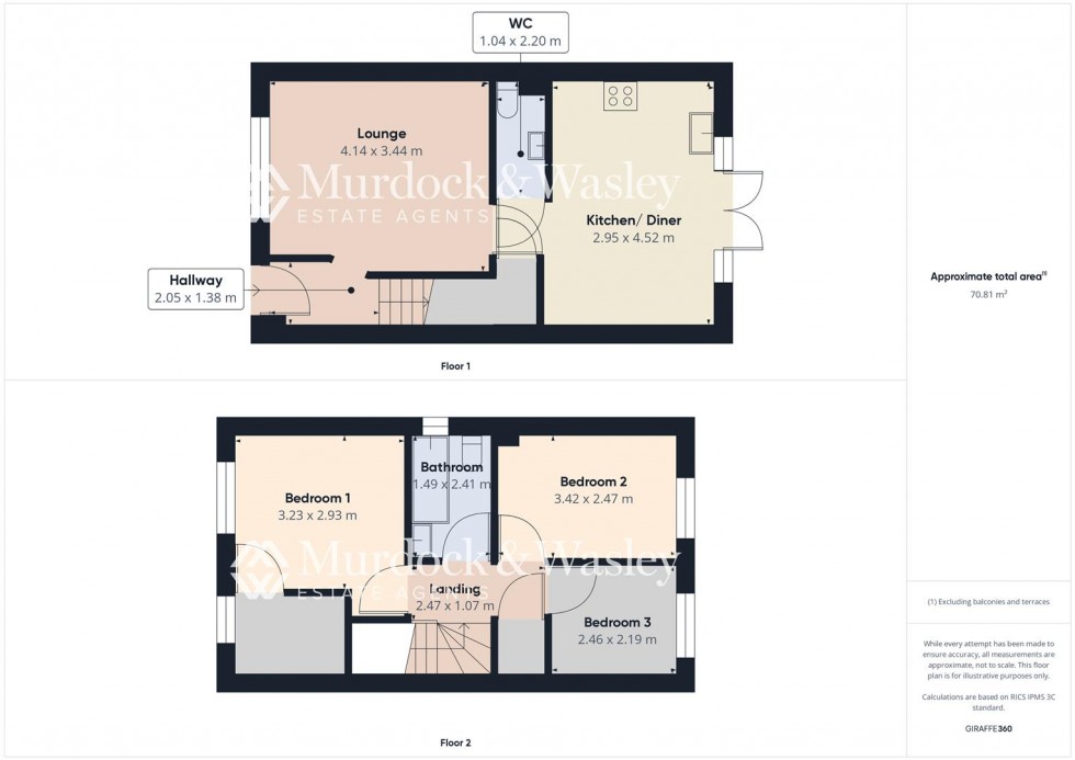 Floorplan for Deopham Green, Kingsway, Quedgeley, Gloucester