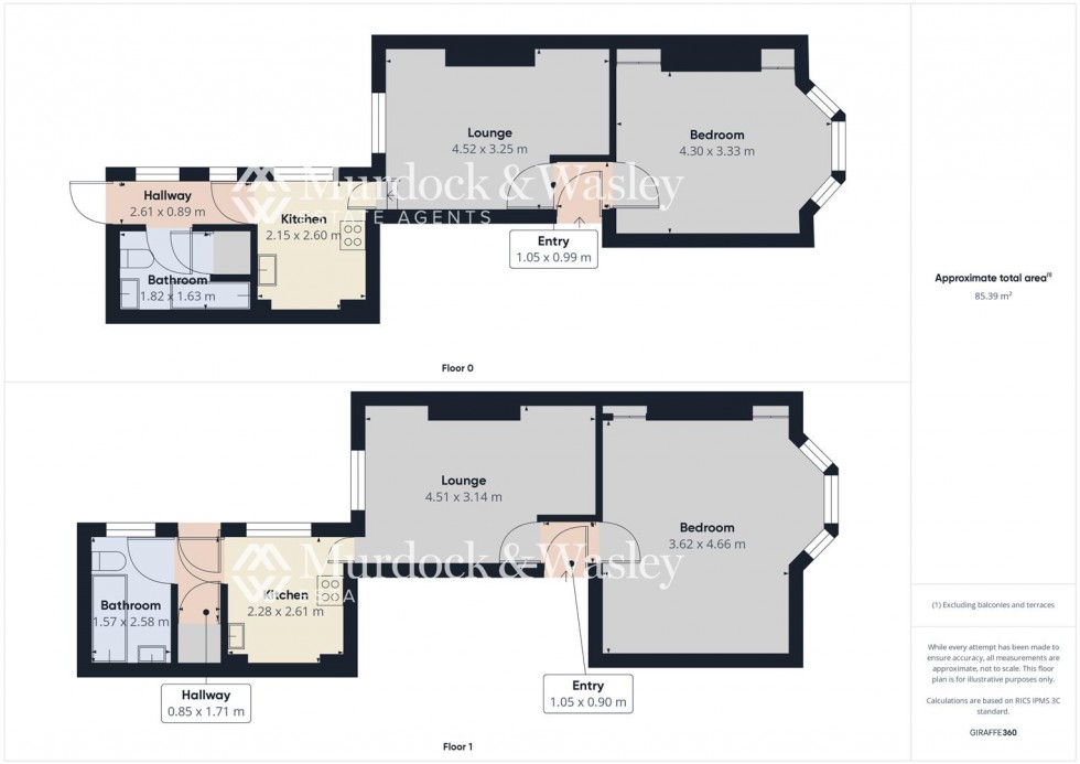 Floorplan for Midland Road, Gloucester