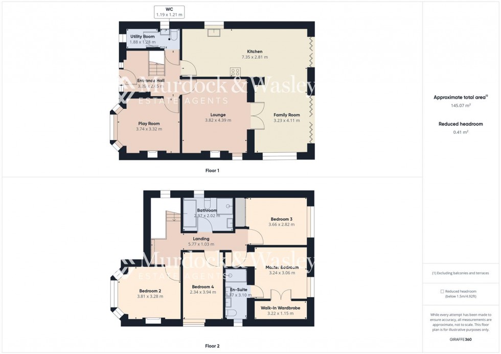 Floorplan for Hillview Avenue, Brockworth, Gloucester