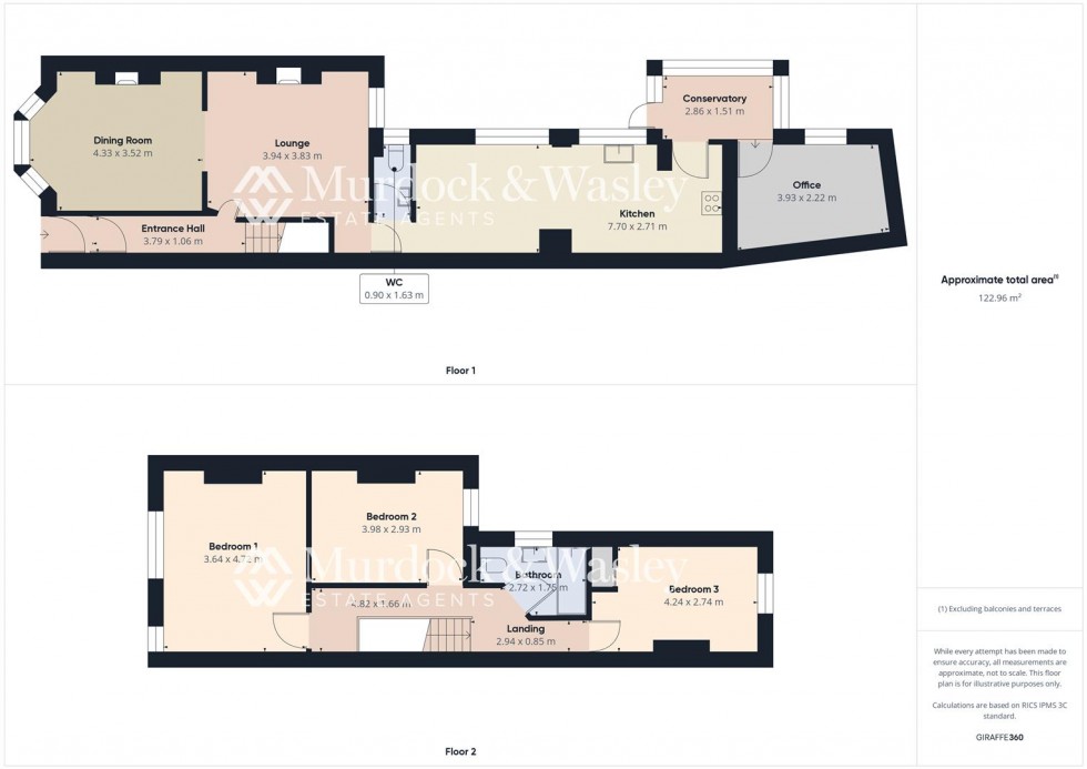 Floorplan for Hinton Road, Gloucester