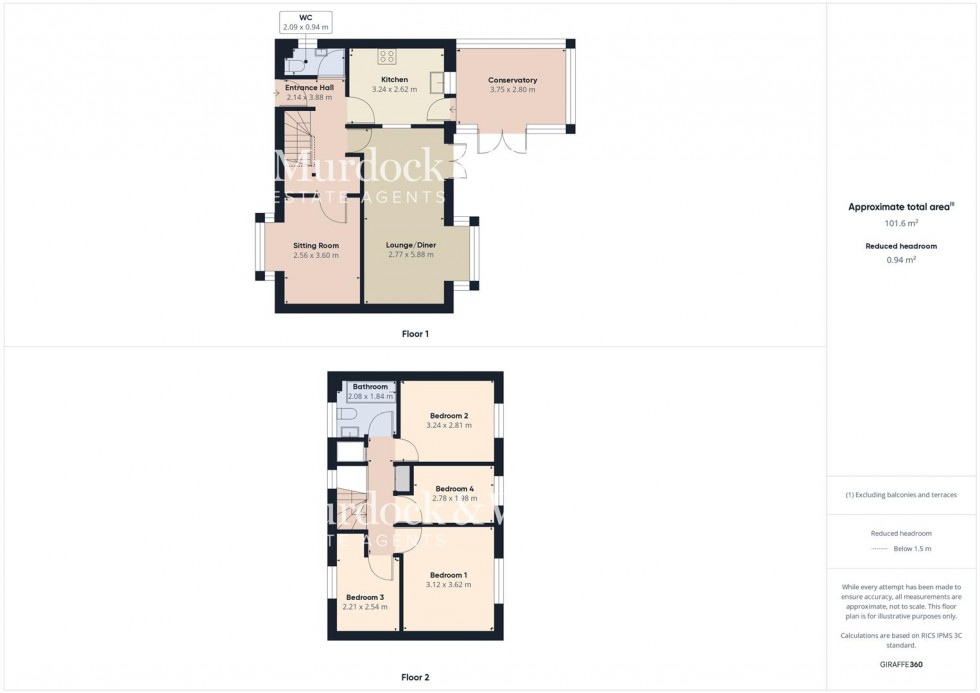 Floorplan for Awebridge Way, Gloucester