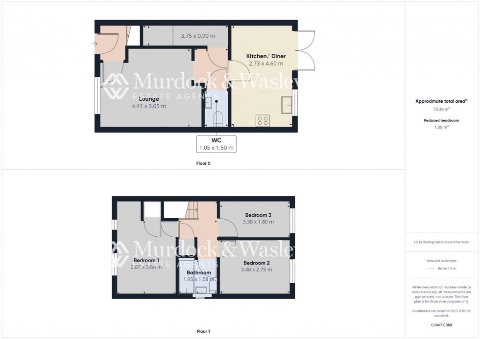 Floorplan for Longstone Avenue, Longford, Gloucester