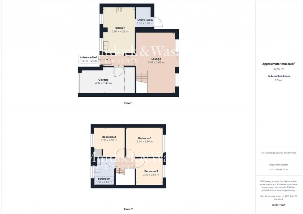 Floorplan for Meteor Way, Brockworth, Gloucester