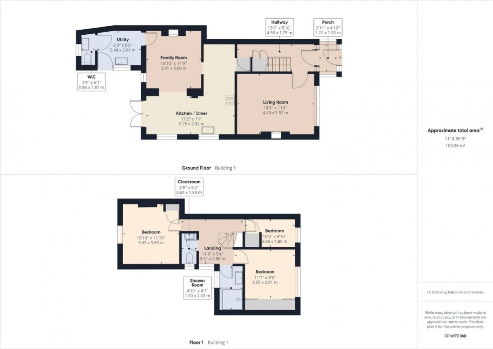 Floorplan for Church Road, Longlevens, Gloucester