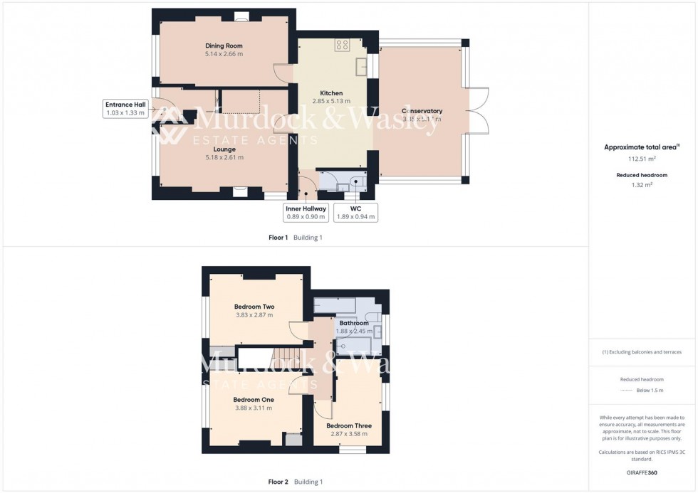 Floorplan for Dinglewell, Hucclecote, Gloucester