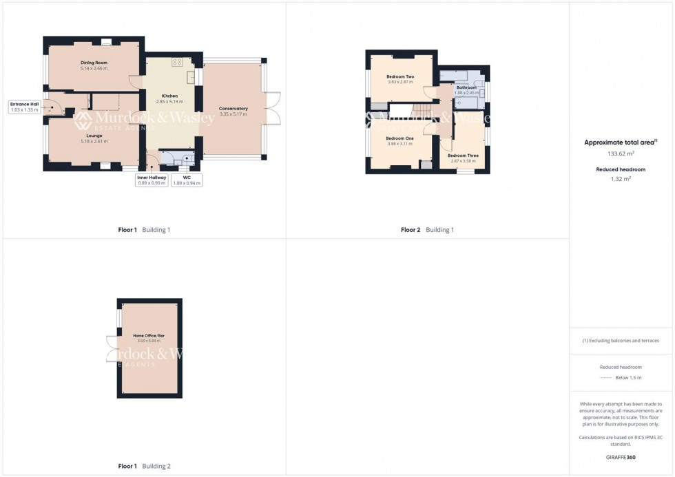 Floorplan for Dinglewell, Hucclecote, Gloucester