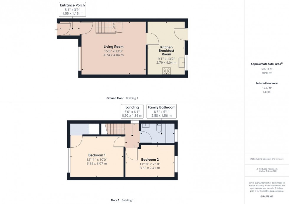 Floorplan for Bramble Lawn, Abbeydale, Gloucester