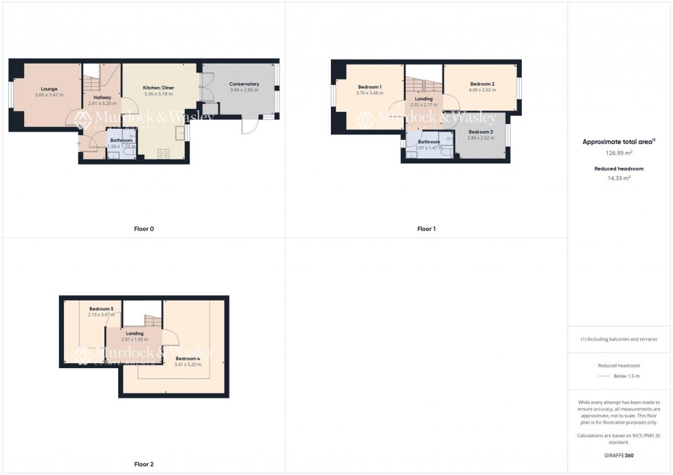 Floorplan for Howard Street, Gloucester