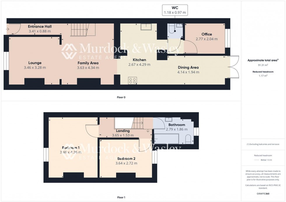 Floorplan for Salisbury Road, Gloucester