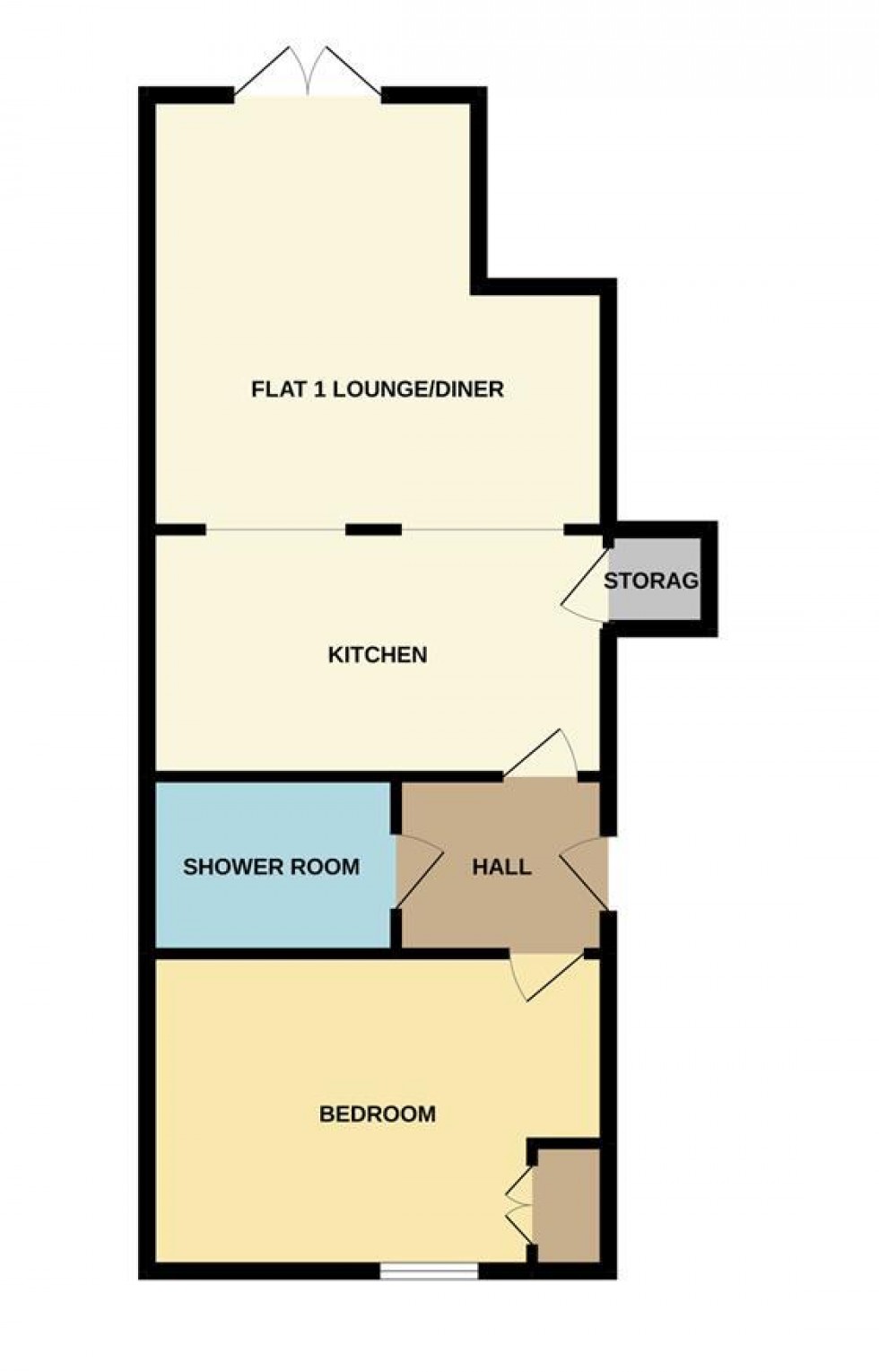 Floorplan for Worcester Street, Gloucester