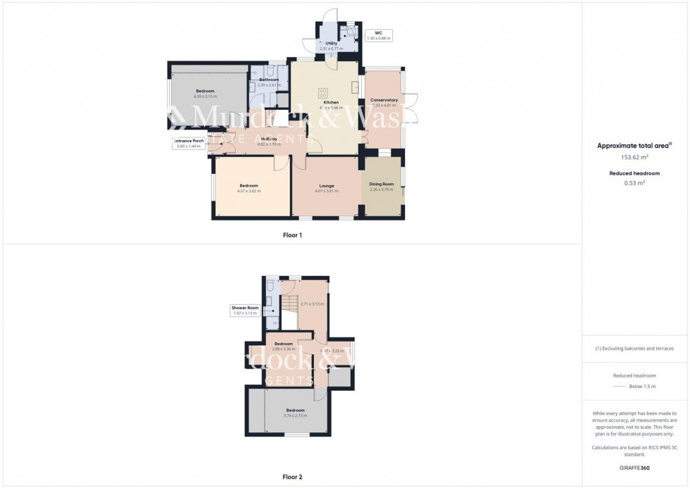 Floorplan for Oxstalls Lane, Longlevens, Gloucester