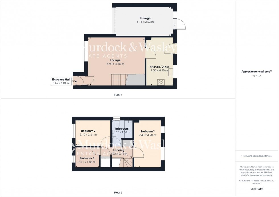 Floorplan for Aspen Drive, Quedgeley, Gloucester