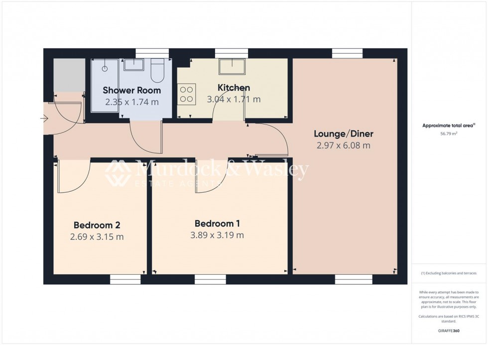 Floorplan for Boscombe Down Kingsway, Quedgeley, Gloucester