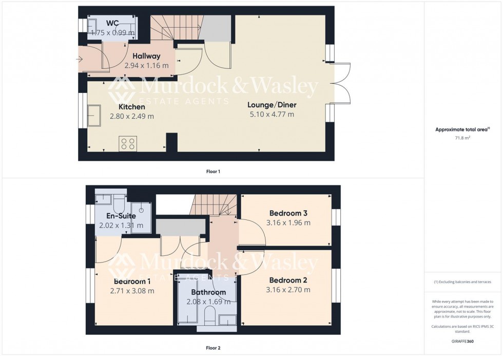 Floorplan for Juniper Way, Brockworth, Gloucester